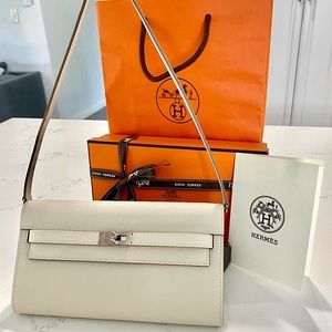 Hermes Kelly To Go-Craie/Epsom. New with receipt